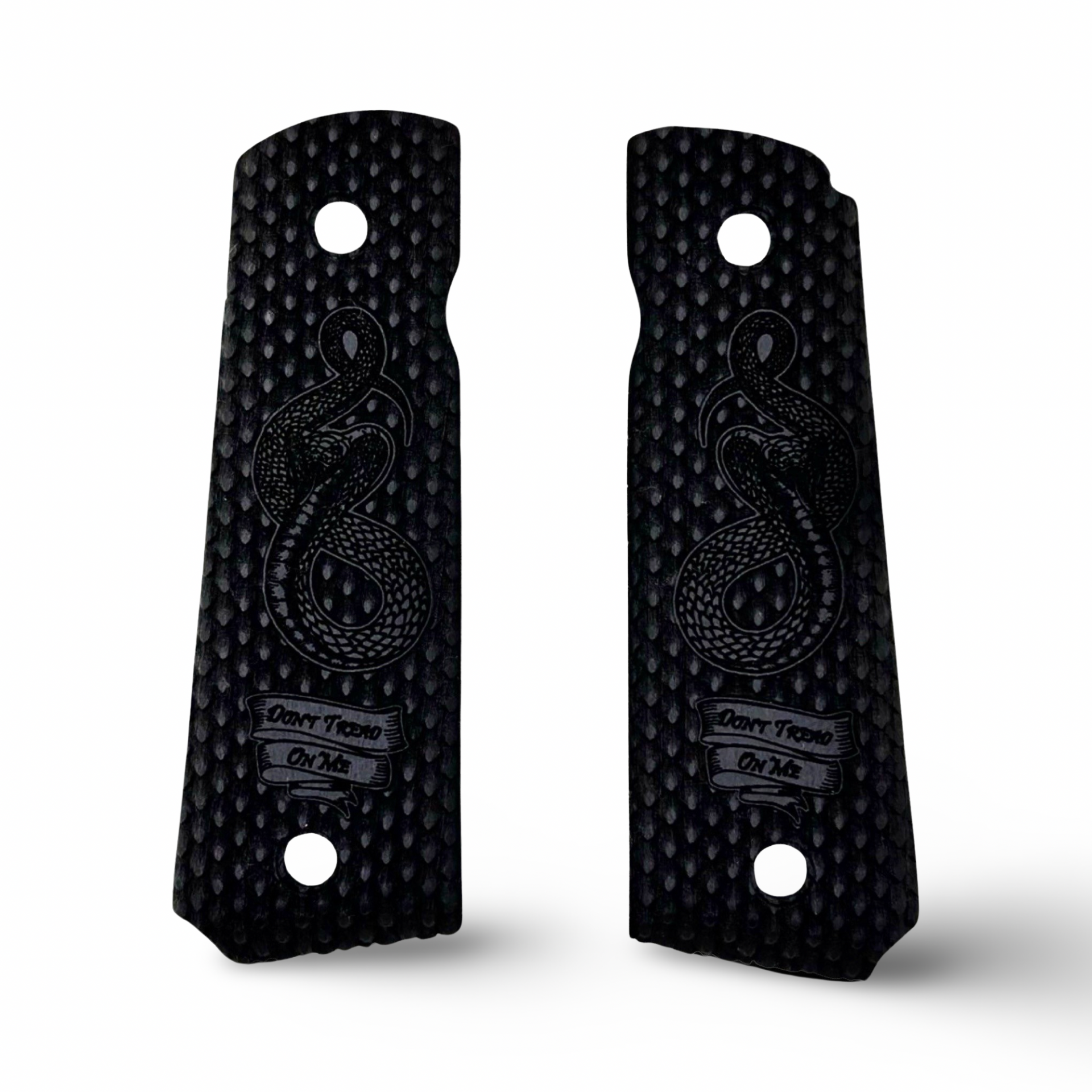 Zib Grips Silah Kabzası - Colt 1911, Girsan MC 1911 ile Uyumlu - Siyah Renk - CLT1911SY014