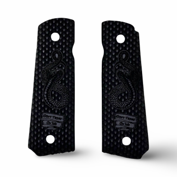 Zib Grips Silah Kabzası - Colt 1911, Girsan MC 1911 ile Uyumlu - Siyah Renk - CLT1911SY014