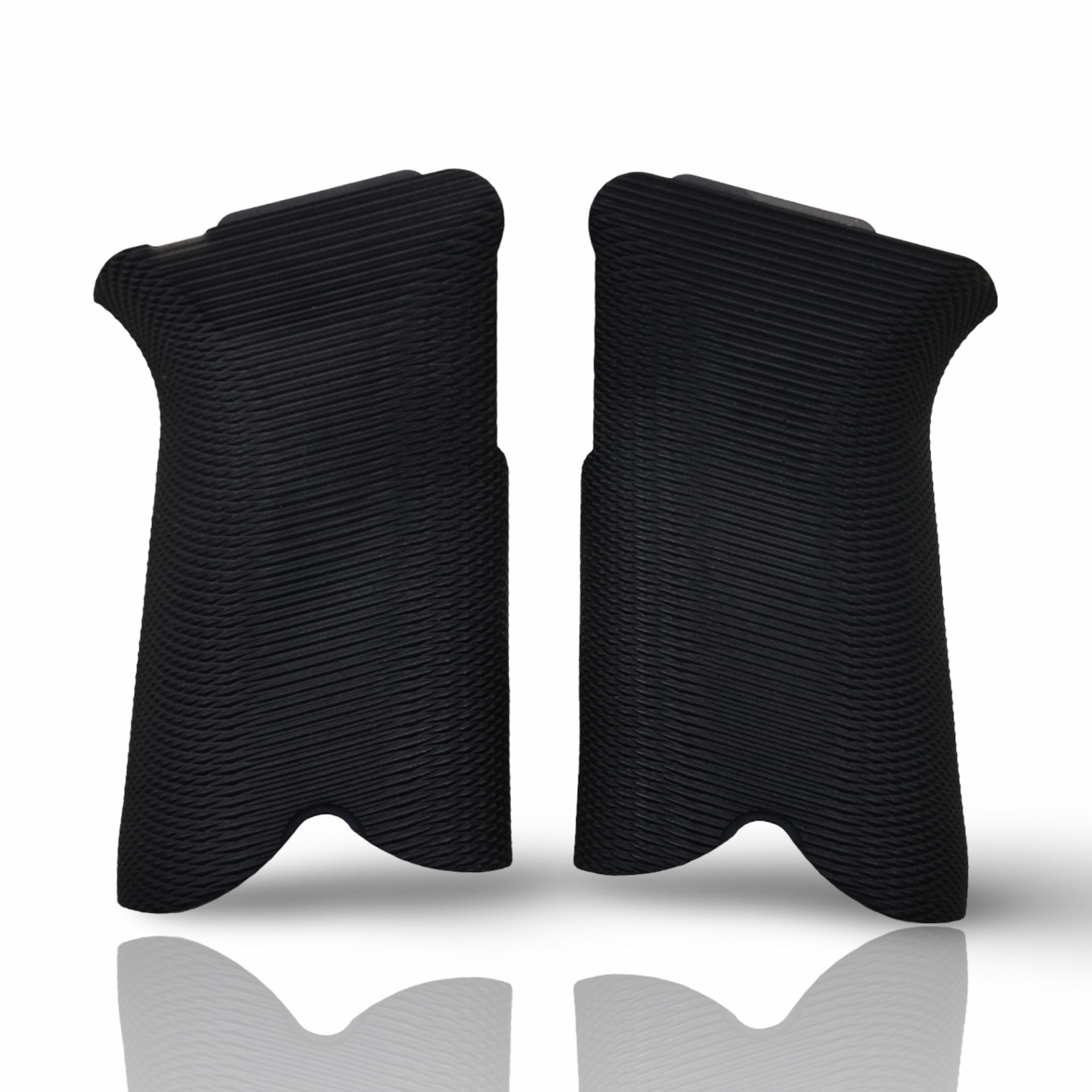 Zib Grips Silah Kabzası - Ruger P85 Serisi ile Uyumlu - Siyah Renk - Polimer Malzemesinden Yapılma - PORGRP85SY001