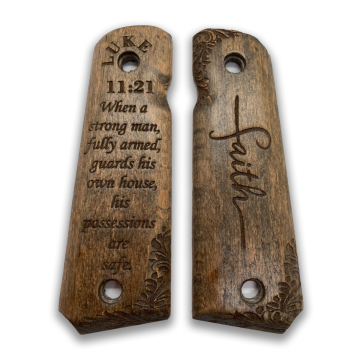 Zib Grips Silah Kabzası - Colt 1911, Girsan MC 1911 ile Uyumlu - Açık Kahverengi Renk - CLT1911UC040
