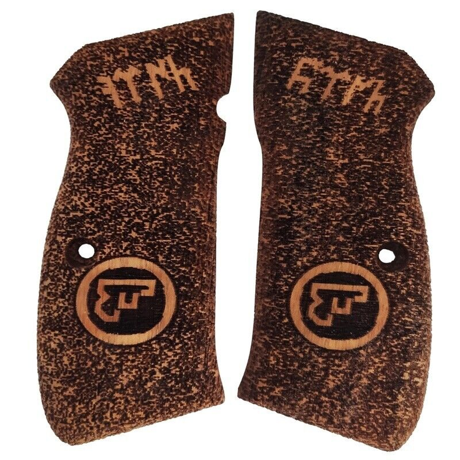 Zib Grips Silah Kabzası - CZ 75, Canik 55, S120, L120 ile Uyumlu - Koyu Kahverengi Renk - CZ75CV052