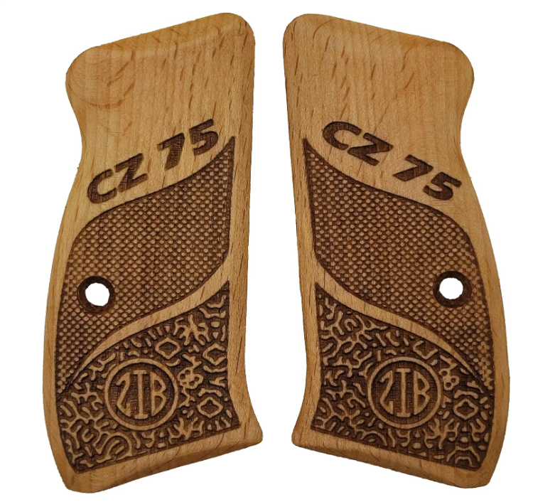 Zib Grips Silah Kabzası - CZ Kompakt, P-01 ile Uyumlu - Sadece vernik uygulanmış - CZCMPSV014