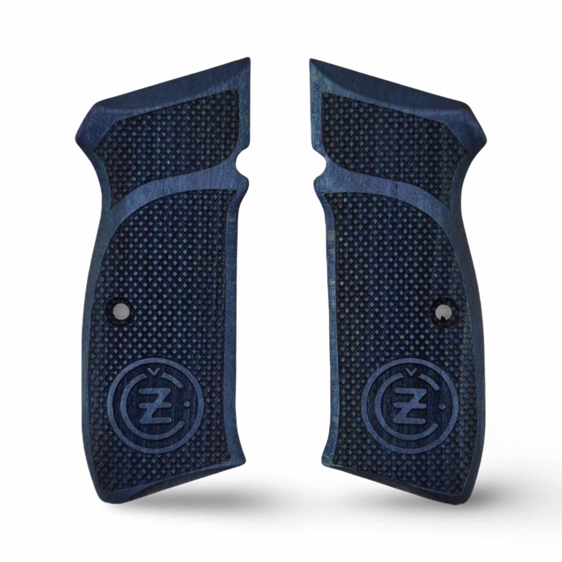 Zib Grips Silah Kabzası - CZ 75, Canik 55, S120, L120 ile Uyumlu - Mavi Renk - CZ75MV002