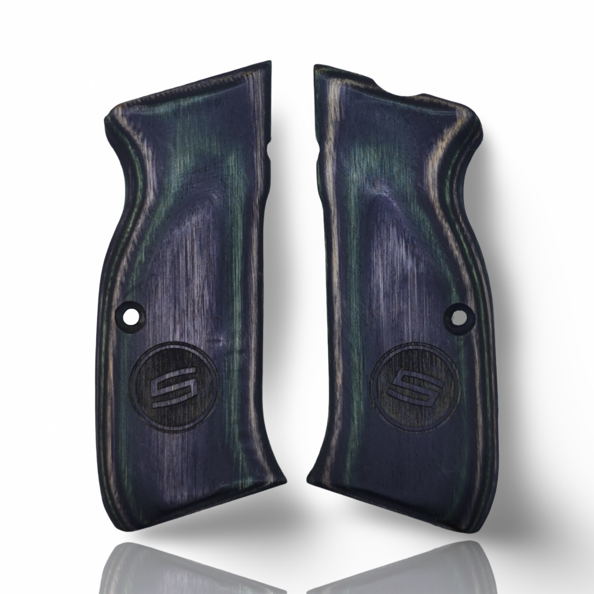 Zib Grips Silah Kabzası - Sarsılmaz Kılınç 2000 Mega, K11 ile Uyumlu - Sadece vernik uygulanmış - Lamine Malzemesinden Yapılma - LMSRSMEGASV011