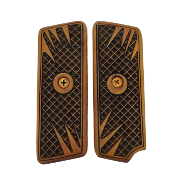 Zib Grips Silah Kabzası - Tokarev M57, Uzun Takarof ile Uyumlu - Sarı Renk - TKVM57SR001