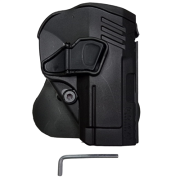 TOMA Holster Siyah Tabanca Kılıfı – Beretta F92 Uyumlu Dayanıklı Polimer Kılıf