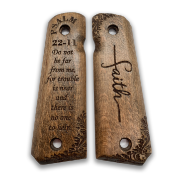 Zib Grips Silah Kabzası - Colt 1911, Girsan MC 1911 ile Uyumlu - Açık Kahverengi Renk - CLT1911UC045