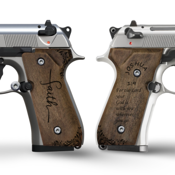 Zib Grips Silah Kabzası - Girsan Yavuz 16, Beretta F92 ile Uyumlu - Açık Kahverengi Renk - BRTF92UC066
