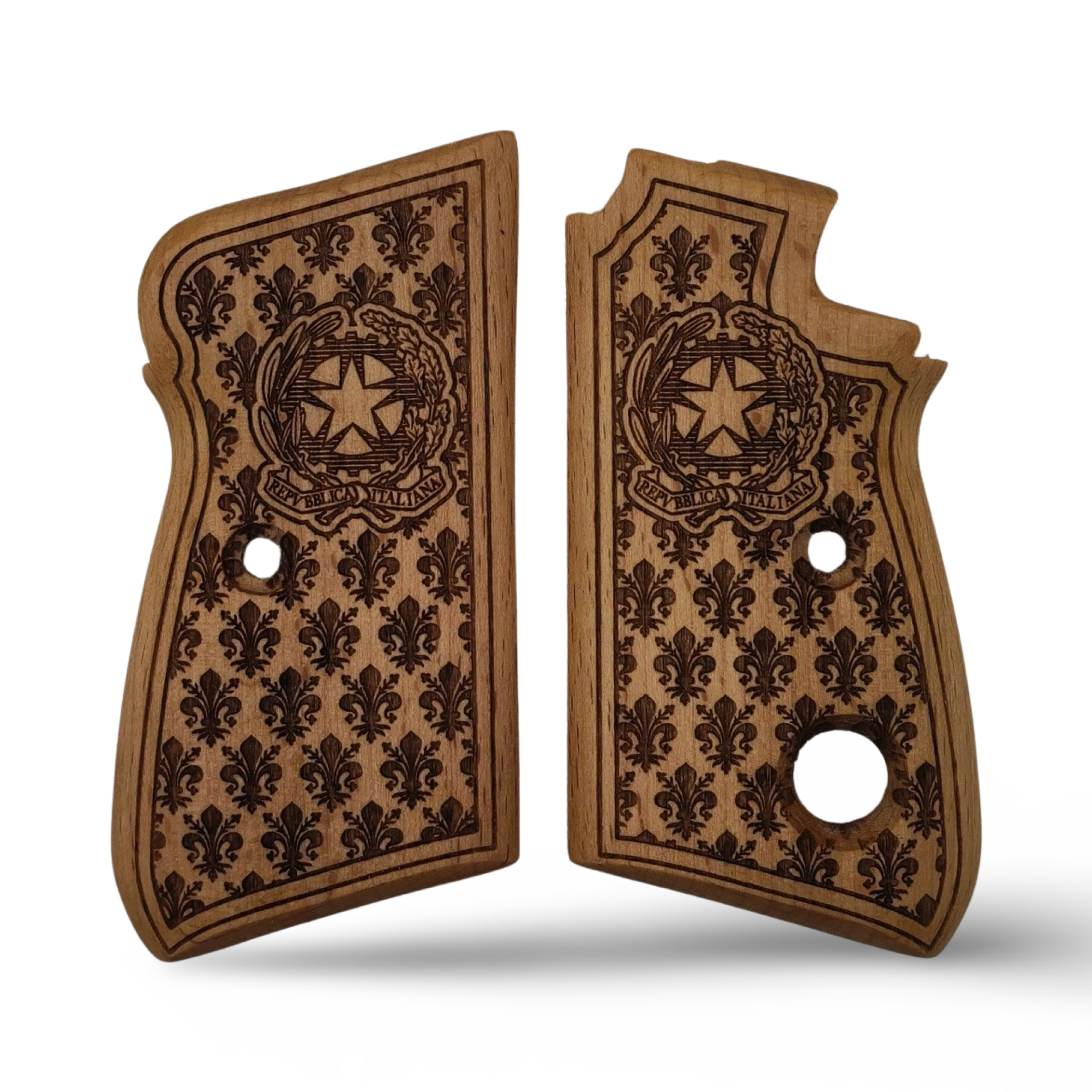 Zib Grips Silah Kabzası - Beretta Tek Düğme, 70 - 70S Puma ile Uyumlu - Sadece vernik uygulanmış - BRTM70SV003