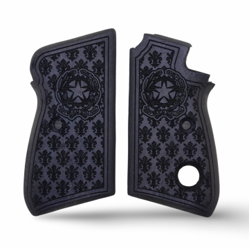 Zib Grips Silah Kabzası - Beretta Tek Düğme, 70 - 70S Puma ile Uyumlu - Siyah Renk - BRTM70SY003