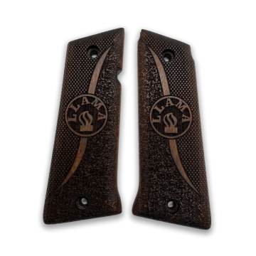 Zib Grips Silah Kabzası - LLama 9mm, LLama IX (Llama 1911) ile Uyumlu - Koyu Kahverengi Renk - LLM45CV005