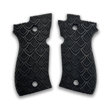 Zib Grips Silah Kabzası - Beretta F81/F84, Fatih 13 ile Uyumlu - Siyah Renk - BRTF81SY008