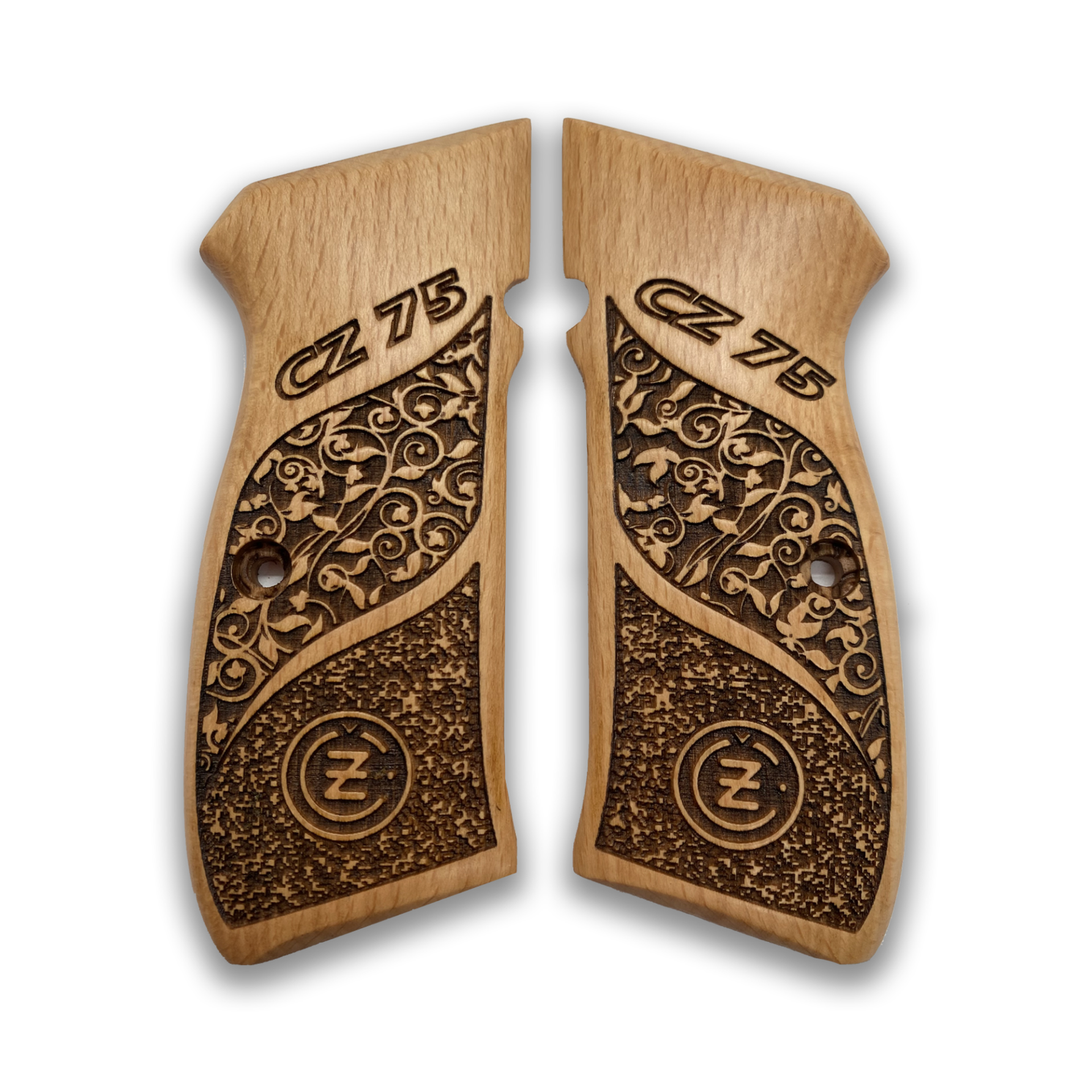 Zib Grips Silah Kabzası - CZ 75, Canik 55, S120, L120 ile Uyumlu - Sadece vernik uygulanmış - CZ75SV011