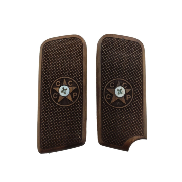 Zib Grips Silah Kabzası - Tokarev TT33, Kısa Takarof ile Uyumlu - Koyu Kahverengi Renk - TKVTT33CV006