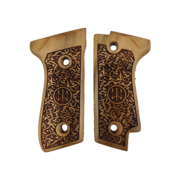 Zib Grips Silah Kabzası - Beretta Tek Mandallı, 92S ile Uyumlu - Sarı Renk - BRT92SSR002