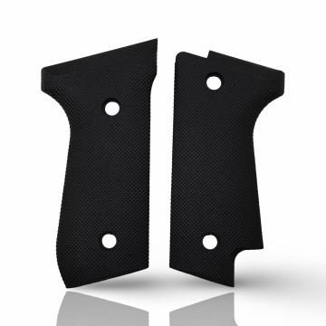 Zib Grips Silah Kabzası - Beretta Tek Mandallı, 92S ile Uyumlu - Siyah Renk - Polimer Malzemesinden Yapılma - POBRT92SSY001