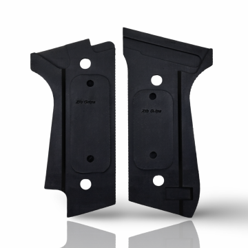 Zib Grips Silah Kabzası - Beretta Tek Mandallı, 92S ile Uyumlu - Siyah Renk - Polimer Malzemesinden Yapılma - POBRT92SSY001