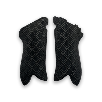 Zib Grips Silah Kabzası - Luger P08, 1917 Parabellum ile Uyumlu - Siyah Renk - LGRP08SY013