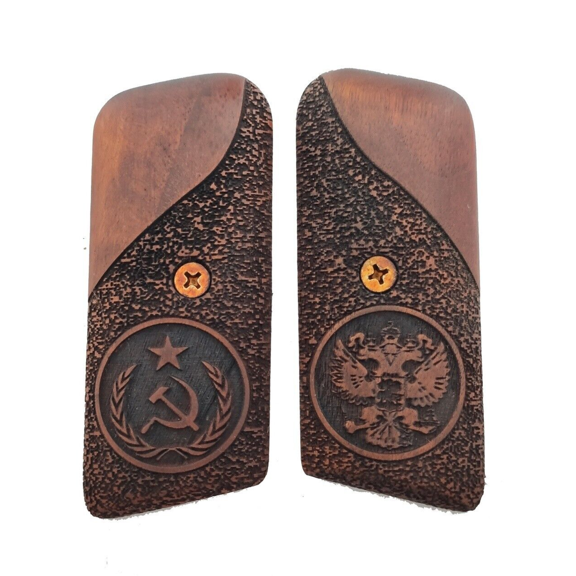 Zib Grips Silah Kabzası - Tokarev TT33, Kısa Takarof ile Uyumlu - Meşe Renk - TKVTT33MS005