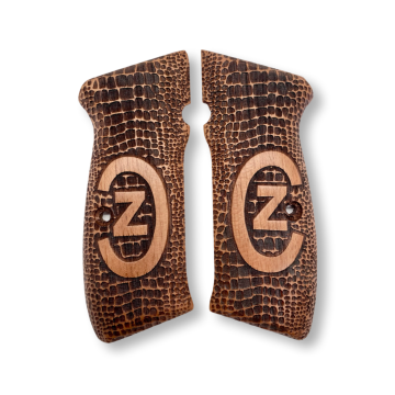Zib Grips Silah Kabzası - CZ 75, Canik 55, S120, L120 ile Uyumlu - Sadece vernik uygulanmış - CZ75SV058