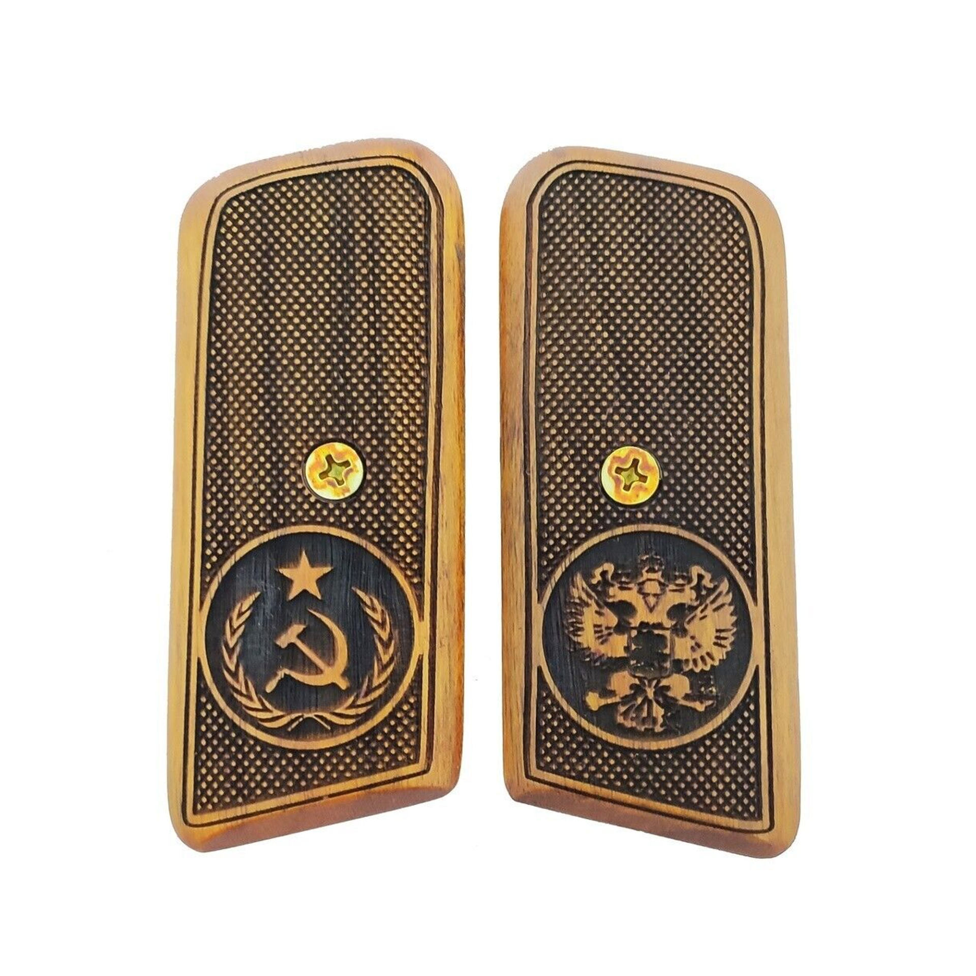 Zib Grips Silah Kabzası - Tokarev TT33, Kısa Takarof ile Uyumlu - Sarı Renk - TKVTT33SR007