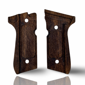 Zib Grips Silah Kabzası - Girsan Yavuz 16, Beretta F92 ile Uyumlu - Koyu Kahverengi Renk - BRTF92CV037