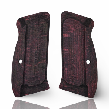 Zib Grips Silah Kabzası - CZ Kompakt, P-01 ile Uyumlu - Bordo Renk - CZCMPBR008