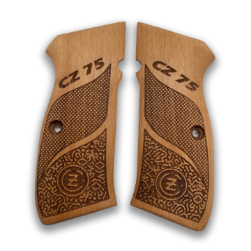 Zib Grips Silah Kabzası - CZ 75, Canik 55, S120, L120 ile Uyumlu - Sadece vernik uygulanmış - CZ75SV043