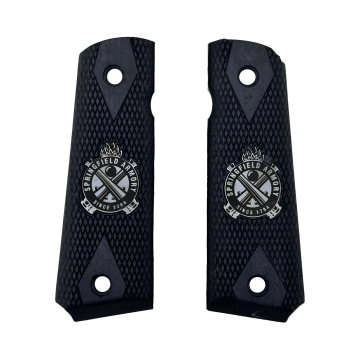 Zib Grips Silah Kabzası - Colt 1911 ile Uyumlu - Siyah Renk - Kayın Ağacından Yapılma - CLT1911SY012 - ZIB_CLT_1911_012_SYH